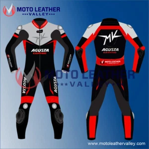 MV AGUSTA Motorbike Rider's Leather Racing Suit Model Custom Fit Suit 2020 - Picture 1 of 5