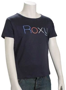 Roxy Girl's Day And Night T-Shirt - Mood Indigo - New - Picture 1 of 1