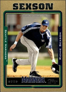 2005 Topps #497 Richie Sexson Gold /2005 Seattle Mariners - Picture 1 of 2