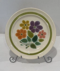 FLORAL by Franciscan USA 1970's Oven Safe 10.5" Dinner Plate 1972-74 - Picture 1 of 2