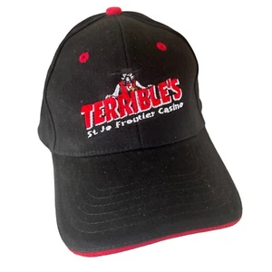Sombrero de Casino Terrible's St Jo Gorra Negra Snapback Ajustable De Colección - Imagen 1 de 10