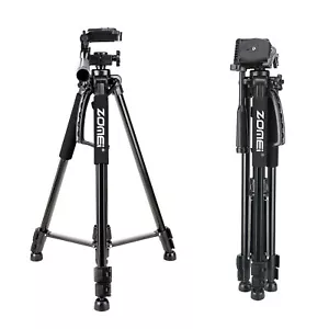ZOMEI 1200 Professional Aluminum Tripod Black for Canon Nikon Digital Camera - Picture 1 of 7