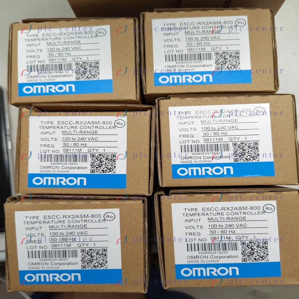 Omron Temperature Controller E5CC-RX2ASM-800 100-240 VAC New In box - Image 1 of 1