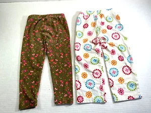 Gymboree Girls Pants 2 Pairs Sz 2T & 3 Soft Cotton Leggings Type - Picture 1 of 8