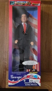 Vintage George Bush sprechende Puppe 12 in Neu im Karton versiegelt 2003 - Bild 1 von 9