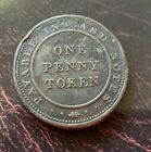 Great Britain Penny Token 1D  - Union Copper Co Birmingham 1812