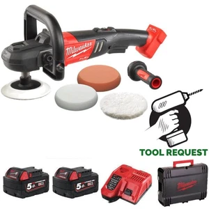 Milwaukee M18FAP180-502X 18V Fuel 180mm Polisher Kit, 2 x 5.0ah - Picture 1 of 6
