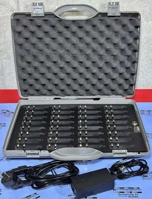 MYLAPS / AMB / TRANX260 CAR/BIKE 32x TRANSPONDER CHARGER BRIEFCASE COMBO - Image 1 of 4