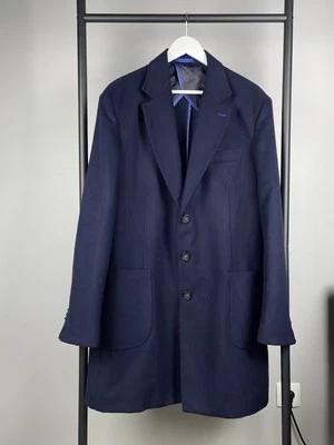 Linea Sartoriale Napoli Cashmere Coat Overcoat size 56 EU / 46R US - Image 1 of 4