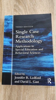 Single Case Research Methodology: Applications in Special Education Paperback - Image 1 of 2