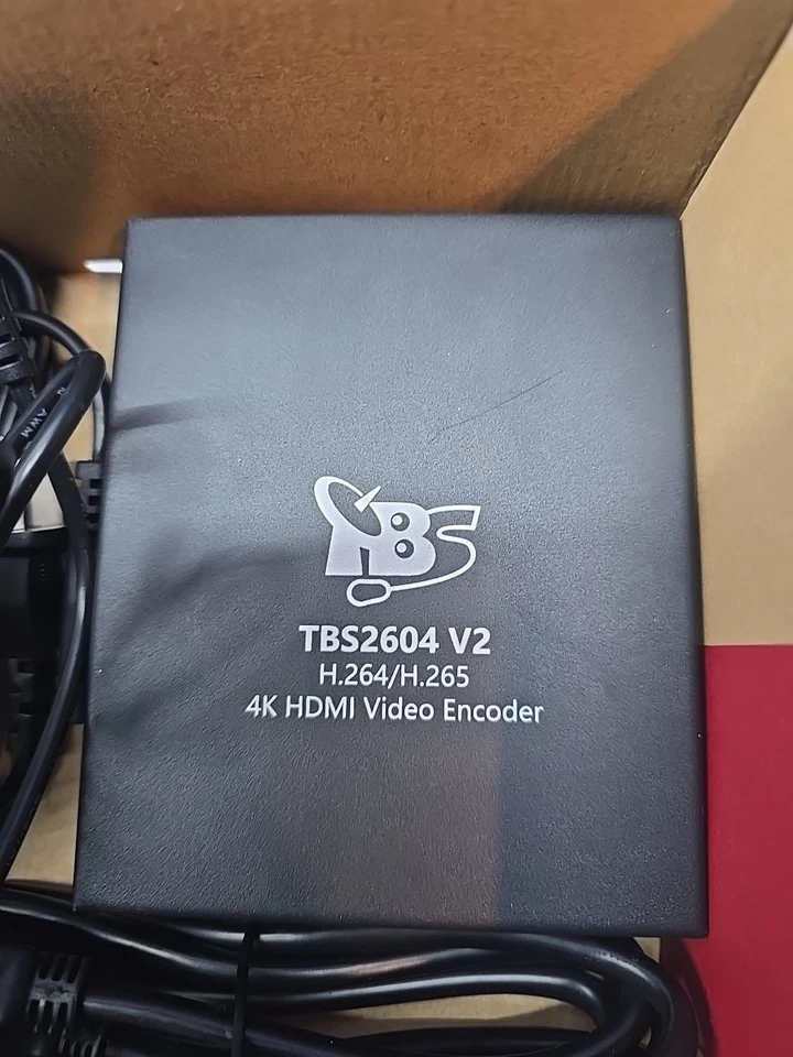 TBS2604V2 4K UHD HD H.265 H.264 HDMI Video Encoder Video Convener. Open Box - Image 1 of 3