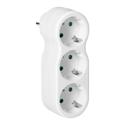 ORNO 3-Fach Mehrfachstecker Steckdosenadapter Steckdosenverteiler Dreifachstecker