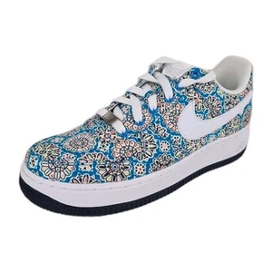 ๐จ Nike Air Force 1 One Premium '07 Sneakers 315186 400 Womens Floral Size 8.5 - Picture 1 of 10