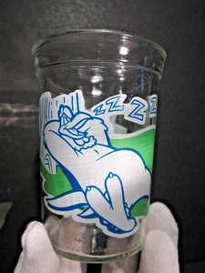 Foghorn Leghorn LOONEY TUNES Collector 7 Welch's Glass Jar 1994 Snore No More - Picture 1 of 7