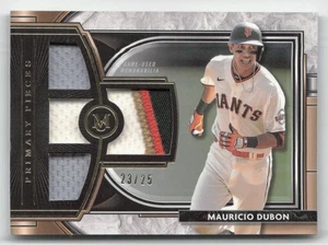 Topps 2021 #SPQR-MD Mauricio Dubon piezas primarias para un solo jugador reliquia cuádruple #/25 - Imagen 1 de 2
