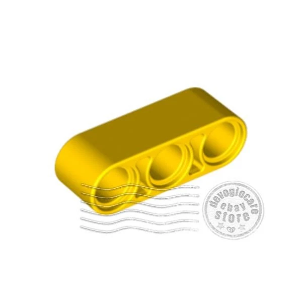 6x LEGO 32523 Technic liftarm 1x3 Yellow | 4153707 - Image 1 of 1