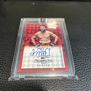 2022 Panini Instant UFC Donruss Signature Series Red /25 Merab Dvalishvili Auto - Picture 1 of 2