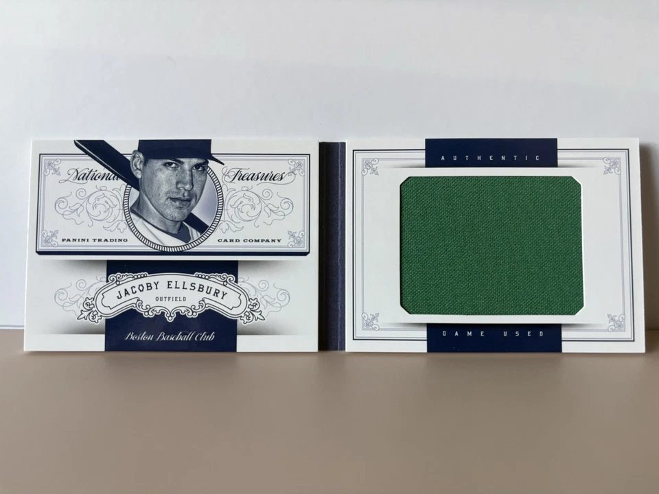 Джейкоби Эллсбери - /99 - 2012 Panini National Treasures - б/у игровая нашивка буклет - Изображение 1 из 2