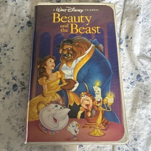 Rare Walt Disney's Beauty and The Beast VHS 1992 Black Diamond Classic - Picture 1 of 6