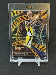 2023-24 SELECT PASCAL SIAKAM COURTSIDE TIGER PRIZM Pacers - Picture 1 of 3
