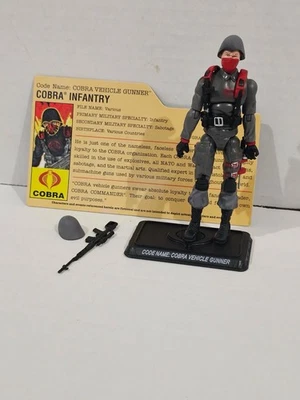 GI JOE 25º 50º Cobra Vehículo Artillero Cobra Infantería Foto 1 de 2