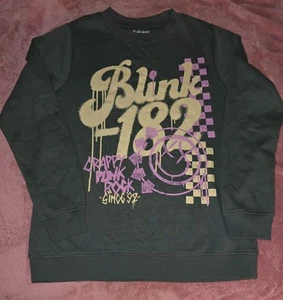 NWOT BLINK 182 Green Sweat shirt - Adult Medium  - Picture 1 of 2