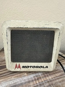 VTG Motorola TSN-6000A-1 Loudspeaker for Ham Radio CB Scanner - Mobile or Base - Zdjęcie 1 z 8
