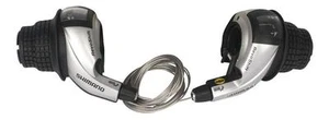 SHIMANO 21 SPEED GRIP SHIFTERS  3X7 3 X 7 Revo SIS Shift Set 7S Twist Shifter - Picture 1 of 1