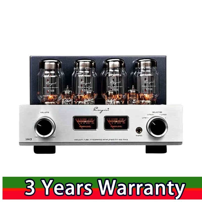 Amplificatore di potenza a tubo elettronico consolidato Cayin MT-45MK3 con misuratore doppia funzione - Immagine 1 di 3