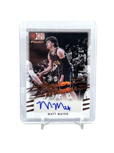 MATT MAYER "POWER MOVES AUTOGRAPH CARD" LEAF PRO SET POWER BASKETBALL 2021-22