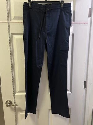 Pantalones Pantalones Pantalones Cónicos BLDWN BALDWIN Para Hombres Azul Marino Talla Grande Nuevos con Etiquetas ENVÍO GRATUITO Foto 1 de 4