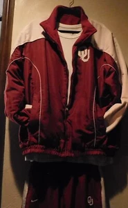 Unisex-Size XL-OU Nike Wind Sport Sweat Suit Lined 2 Piece Set Men/Women/Junior - Picture 1 of 23