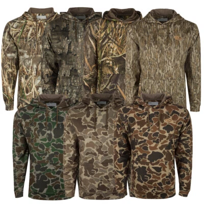 Drake Waterfowl Men's MST Performance Camo Hoodie - Image 1 of 2