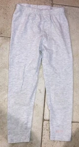 Girls Kids DKNY Size 6 Grey Leggings - Picture 1 of 3