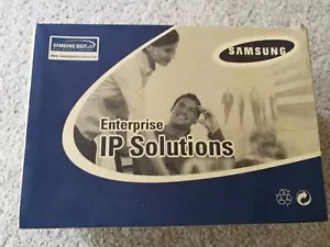 Teléfono Samsung SOHO OfficeServ WIP WIP-5000 M WLAN Wi-Fi Teléfono Inglés Enchufe UE - Imagen 1 de 3