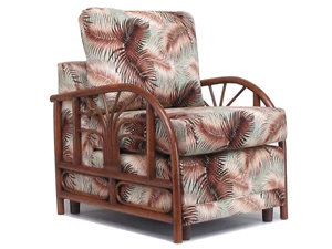 Made in USA Indoor Living Room Furniture Rattan Armchair (#9024AW-MS) - Picture 1 of 4