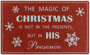 Christmas Door Mat Indoor Outdoor Entry Way Doormat Xmas Holiday door mat - Picture 1 of 7