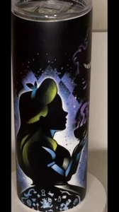 Disney’s Blue Glow In The Dark Alice In Wonderland Tumbler - Picture 1 of 4