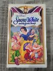 Snow White And The Seven Dwarfs Disney 1994 VHS Masterpiece Collection 6/4/94