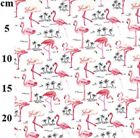 Flamingo's Design - Rose and Hubble craft cotton poplin fabric