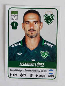 2023 Panini Futbol Argentino Lisandro Lopez Sticker Sarmiento Atlanta United MLS