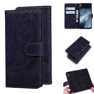 Tiger Leather Wallet Card Case Cover For Nokia 3.4 1.3 7.2 7.3 X10/X20 G10/G20 - Picture 1 of 7