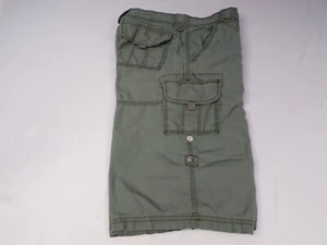 Rare 1982 LFL Cargo Short Womens XS Adj. Hem Snap Belt Loops Cotton 6 Pocket E25 - Picture 1 of 9