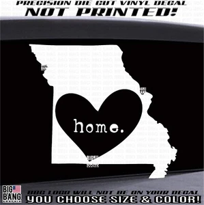 Missouri MO Home State Vinyl Decal Sticker HEART Simple Car Truck Window Cute - Picture 1 of 4