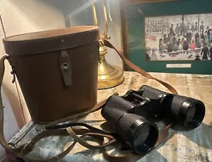 Vintage LEITZ WETZLAR 7x50 Marsept Binoculars with Case – WW2 History - Picture 1 of 12