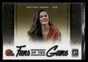 2019 Donruss Optic #FG-3 Melissa Baker Cleveland Browns