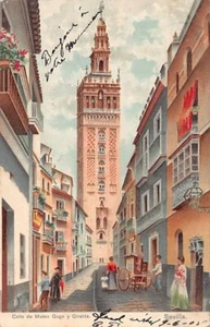España - SEVILLA - Calle de Mateo Gago y Giralda - Ed. Stengel & Co. 29559 - Picture 1 of 2