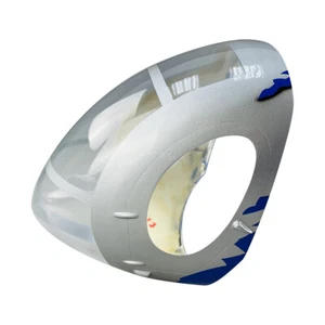 RC Fusoliera Ricambio Corpo Elicottero Rubatore Ricambi Taglia 500 Modello MD500E - Foto 1 di 12