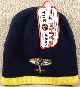 Neu mit Etikett Minnesota Swarm ILL Lacrosse Totenkopf Kappe Strumpf Mütze Zephyr - Bild 1 von 7