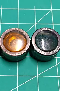 AIRCRAFT LENS PRESS TEST 1PC AMBER 10850-8, OR GREEN 10850-6, RARE - Foto 1 di 8